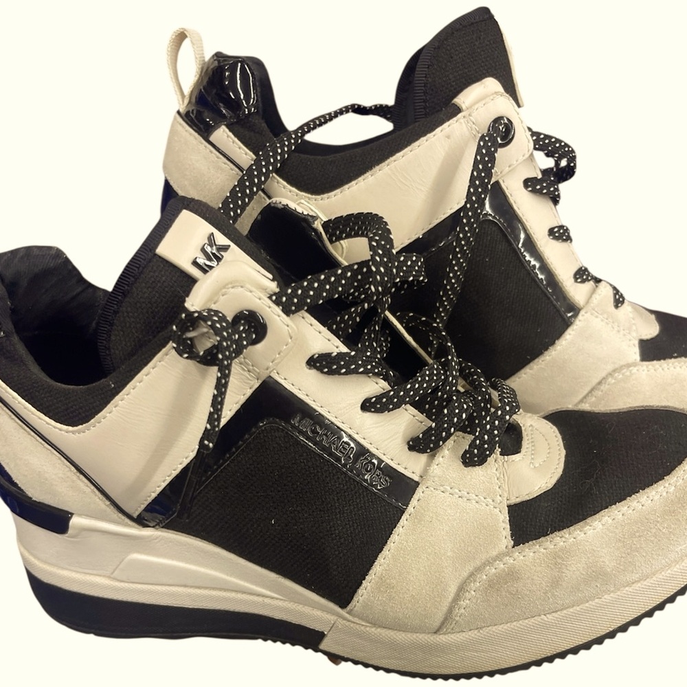 Michael Kors Allie Trainer Sneakers | Size 8.5M (Fits Like 8)